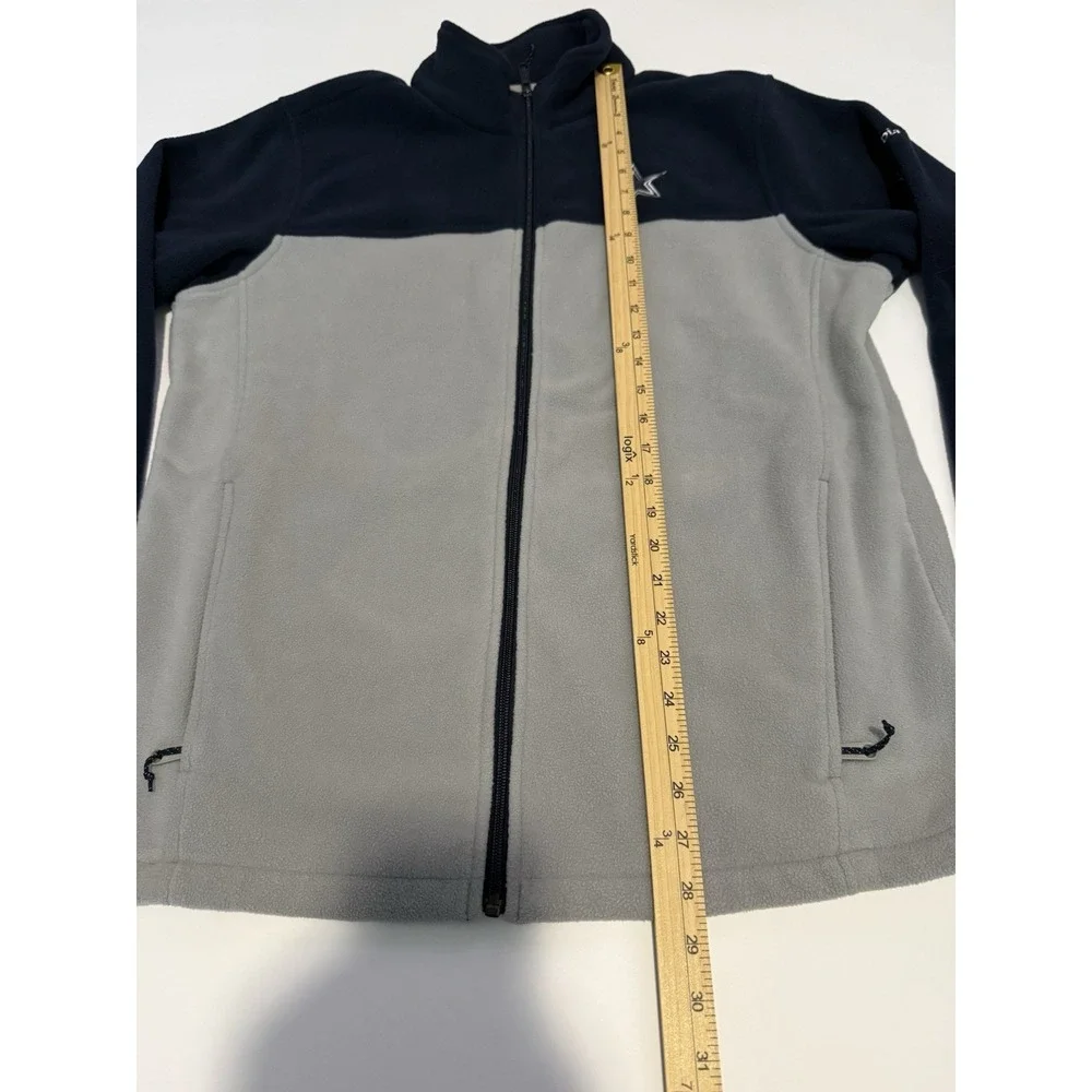 Columbia Dallas Cowboys Men Large Fleece Jacket Full Zip NFL Football Winter